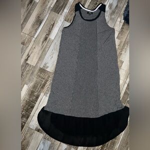 Simply Vera Wang Monochrome Striped Dress